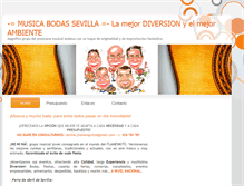 Tablet Screenshot of bodas-sevilla.blogspot.com