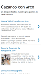 Mobile Screenshot of cazandoconarco.blogspot.com