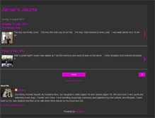 Tablet Screenshot of jamarsjaunts.blogspot.com