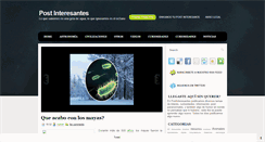 Desktop Screenshot of postinteresantes.blogspot.com
