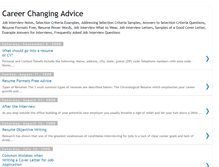 Tablet Screenshot of carolyns-career-changing-advice.blogspot.com