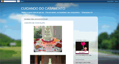 Desktop Screenshot of cuidandocasamento.blogspot.com