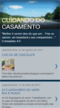 Mobile Screenshot of cuidandocasamento.blogspot.com