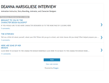Tablet Screenshot of deanna-marsigliese-interview.blogspot.com