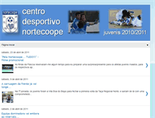 Tablet Screenshot of cdnortecoopejuvenis.blogspot.com