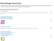 Tablet Screenshot of parasitologiaveterinaria.blogspot.com