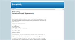 Desktop Screenshot of jennycraig-web.blogspot.com