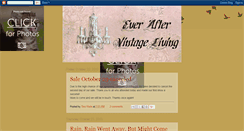 Desktop Screenshot of everaftervintageliving.blogspot.com