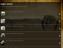 Tablet Screenshot of organasmic.blogspot.com