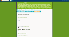 Desktop Screenshot of insureqa.blogspot.com