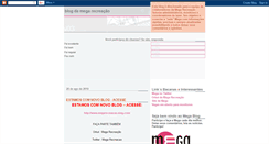 Desktop Screenshot of blogdamegarecreacao.blogspot.com