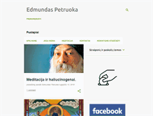 Tablet Screenshot of petruoka.blogspot.com