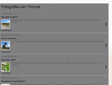 Tablet Screenshot of fotografievanyvonne.blogspot.com