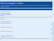 Tablet Screenshot of educomecultura.blogspot.com