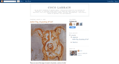 Desktop Screenshot of cocolarrain.blogspot.com