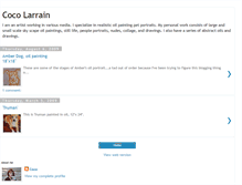 Tablet Screenshot of cocolarrain.blogspot.com