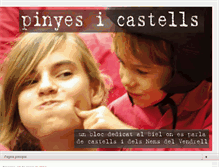 Tablet Screenshot of pinyesicastells.blogspot.com