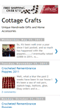 Mobile Screenshot of cathscottagecrafts.blogspot.com