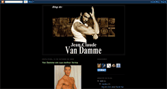 Desktop Screenshot of blogdojeanclaudevandamme.blogspot.com