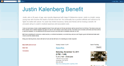 Desktop Screenshot of justinkalenbergbenefit.blogspot.com