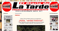 Desktop Screenshot of eldiariodelatarde1.blogspot.com