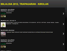 Tablet Screenshot of ibiltxo-kirolak.blogspot.com