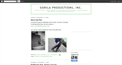 Desktop Screenshot of gorilaproductions.blogspot.com