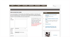 Desktop Screenshot of freeadvertise4u.blogspot.com