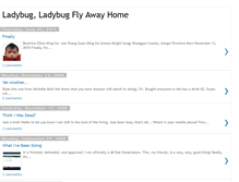 Tablet Screenshot of ladybugfly.blogspot.com