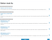 Tablet Screenshot of dokteranakku.blogspot.com