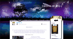 Desktop Screenshot of canticosdearte.blogspot.com