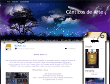 Tablet Screenshot of canticosdearte.blogspot.com