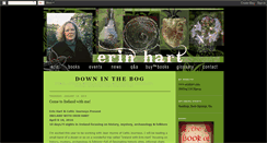 Desktop Screenshot of erinhartbooks.blogspot.com