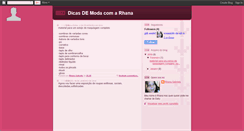 Desktop Screenshot of dicasdemodacomarhana.blogspot.com