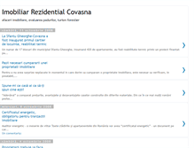 Tablet Screenshot of imobiliarcovasna.blogspot.com