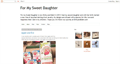 Desktop Screenshot of formysweetdaughter.blogspot.com