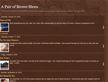 Tablet Screenshot of apairofbrownshoes.blogspot.com