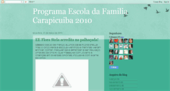Desktop Screenshot of escoladafamiliacarapicuiba.blogspot.com