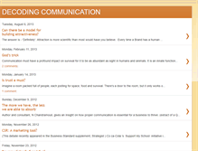 Tablet Screenshot of decodingcommunications.blogspot.com