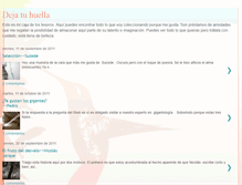 Tablet Screenshot of dejatushuell.blogspot.com