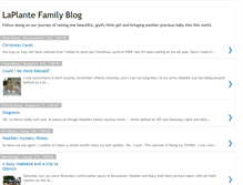 Tablet Screenshot of laplantefamilyblog.blogspot.com