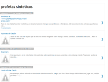 Tablet Screenshot of profetassinteticos.blogspot.com