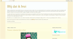 Desktop Screenshot of blij-dat-ik-brei.blogspot.com