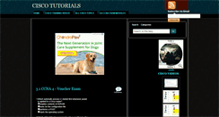 Desktop Screenshot of cisco-tutorials.blogspot.com