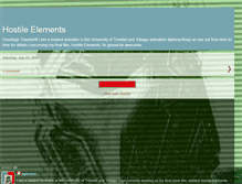 Tablet Screenshot of hostileelements.blogspot.com