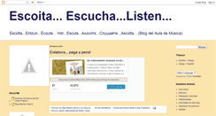 Desktop Screenshot of escoita.blogspot.com