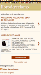 Mobile Screenshot of librodereclamo.blogspot.com