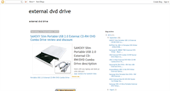 Desktop Screenshot of bestexternaldvddrive.blogspot.com
