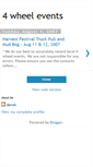 Mobile Screenshot of 4wheelevents.blogspot.com