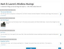 Tablet Screenshot of markandlauren.blogspot.com